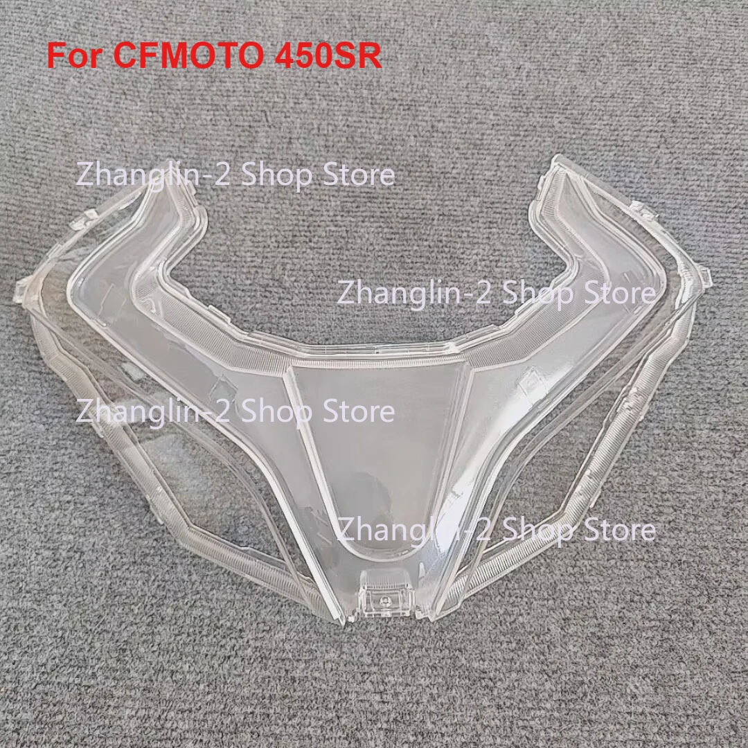 Motorcycle High-Definition Lamp Housing Glass Front Headlight Taillight Guard For CFMOTO 450SR 450SR-S CF450SR CF450SR-S CF MOTO