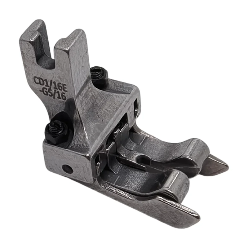 8700 7200 Computerized Flatbed Sewing Machine Single Needle Sewing Machine Cd Left and Right Universal High and Low Presser Foot Double Knife Hemming Presser Foot Cd1/16E-G1/4 G5/16