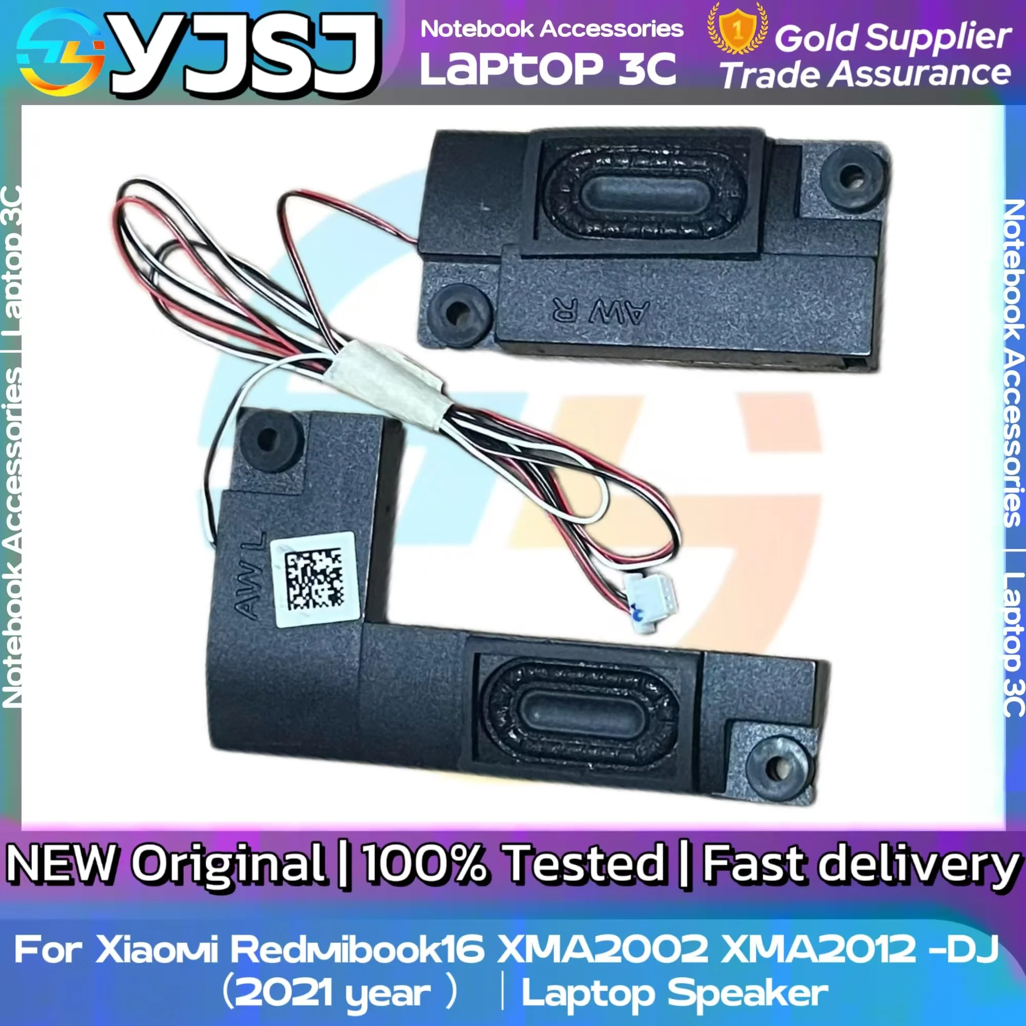 New GENUINE Original Laptop Speaker For Xiaomi Redmibook16 XMA2002 XMA2012 -DJ 2021year built-in speaker horn audio