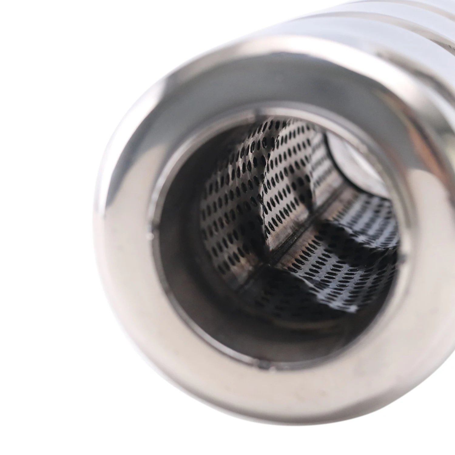 Universal Track Exhaust Resonator Muffler Stainless Steel 201 Spiral inner tube for 2.5/2 inch Exhaust Muffler