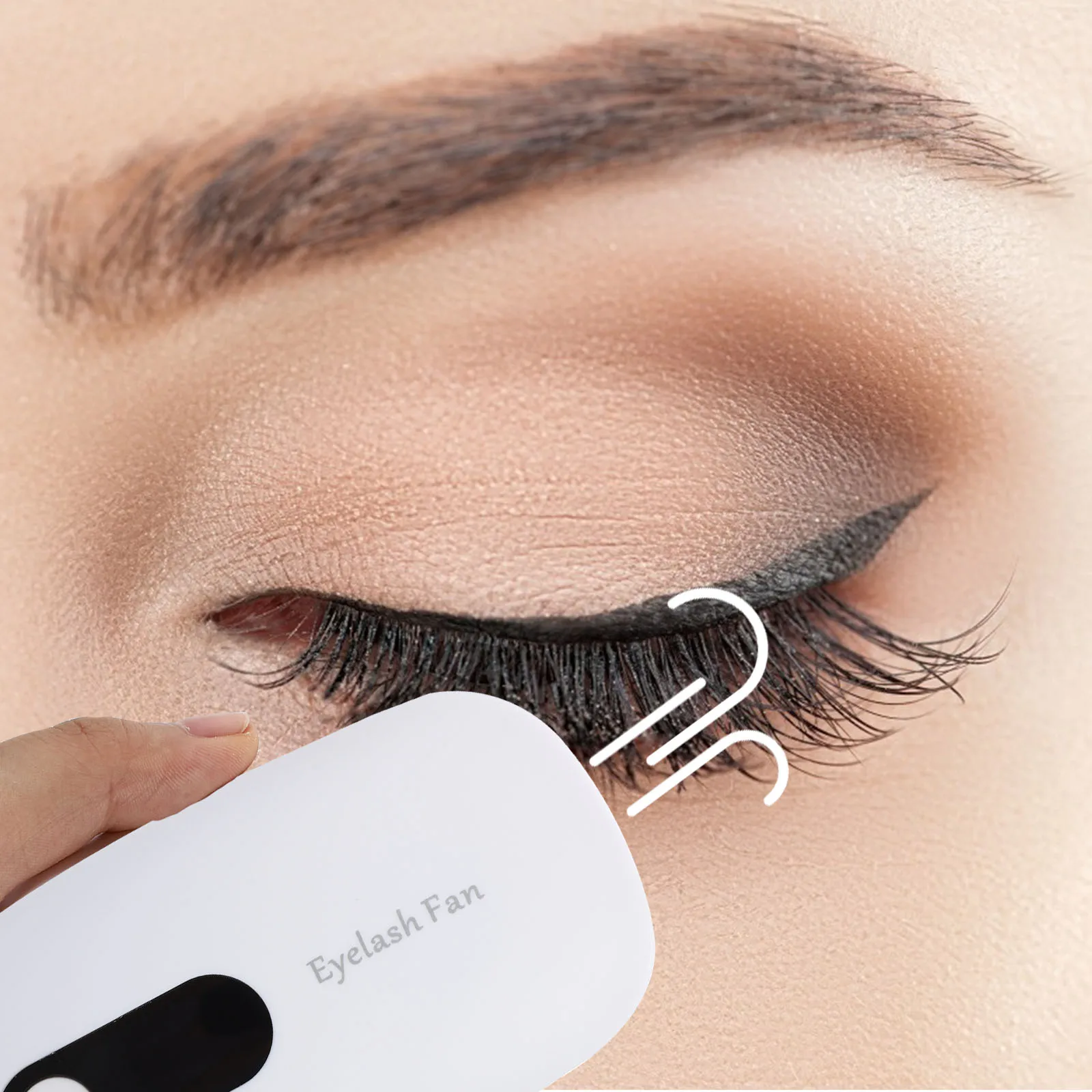 

Portable Eyelash Blow-dryer Fan for Extensions Compact Lightweight Durable Premium Material Easy Use Travel for Sensitive