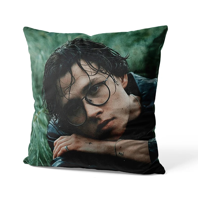 Aertemisi 18'' x 18''  David Kushner Square Throw Pillow Cushion Covers Cases Pillowcases for Sofa 45cm x 45cm