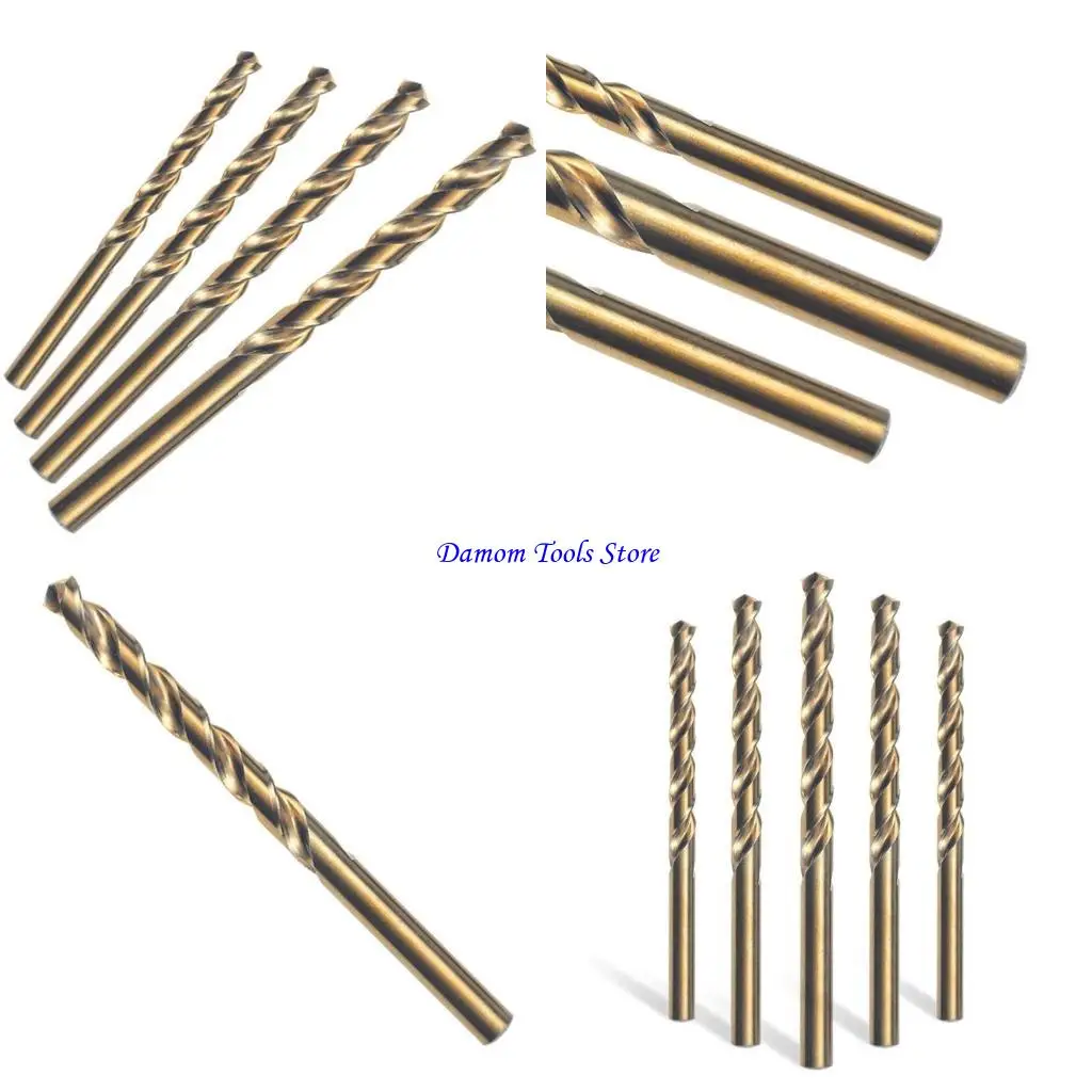 

57BE Professional Twists Drill Bit Set for Stainless Steel Metal 3-14mm Diameter