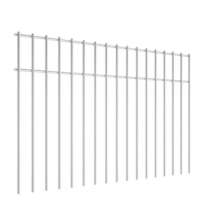 Outdoor No Dig Garden Metal Wire Garden Fencing 24x15inch Galvanized Animal Barrier Fence