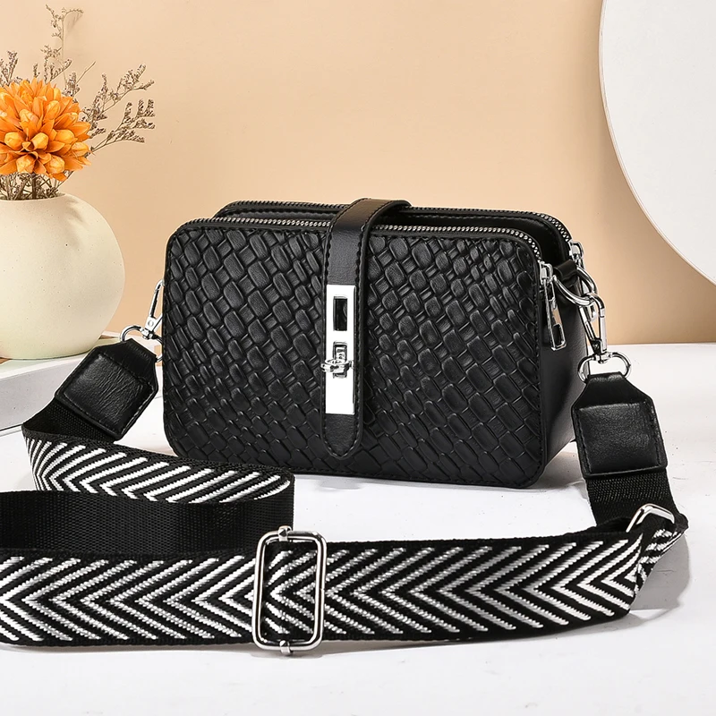 Women's PU Leather Shoulder Bag 2025 Spring Collection, Slim Crossbody Purse with RFID Protection & Multi-card Slots, Gift Idea