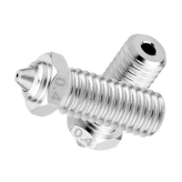 AM-For QIDI TECH Q1-Pro/X-Max 3/X-Plus 3/X-Smart 3 2Pcs Bimetal Nozzles For 3D Printer