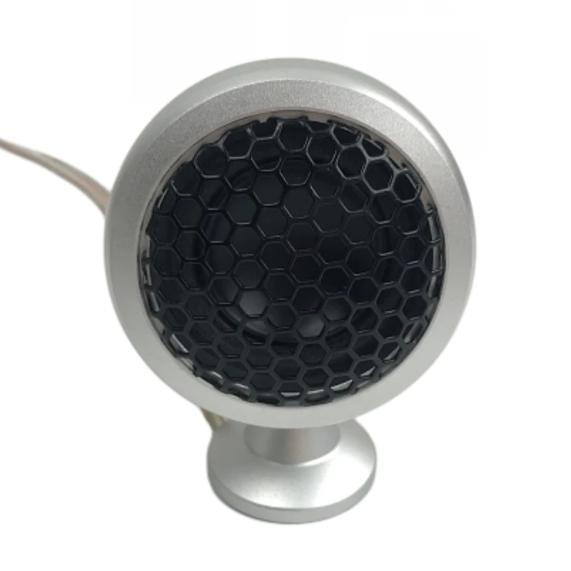 (53MM-R2) 4Ohm 8W Car Audio Speaker black aluminum diaphragm center speaker with aluminum shell Mid Range Speakers(1pcs speaker)