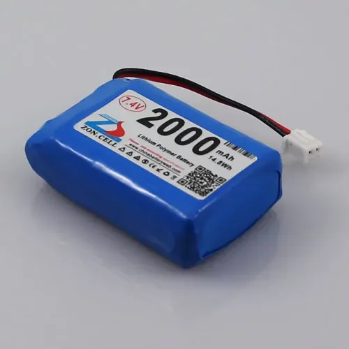 В 2000 мАч 7,4 В. 903450 Группа полимерных литиевых батарей x2 903448   Мониторинг игрушек-переговорных устройств Литий-ионный аккумулятор