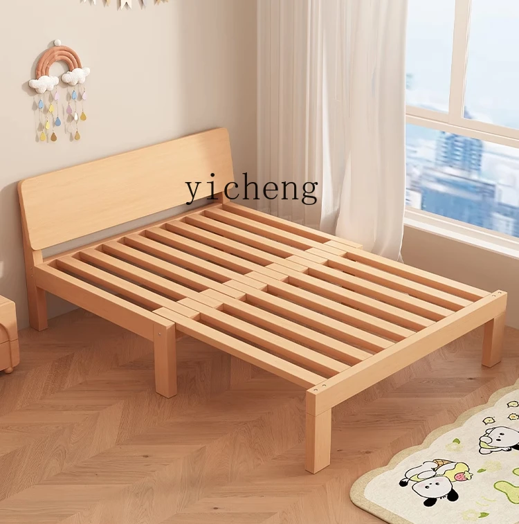 

ZK telescopic sofa bed simple bedroom tatami push-pull bed folding dual-purpose solid wood telescopic bed