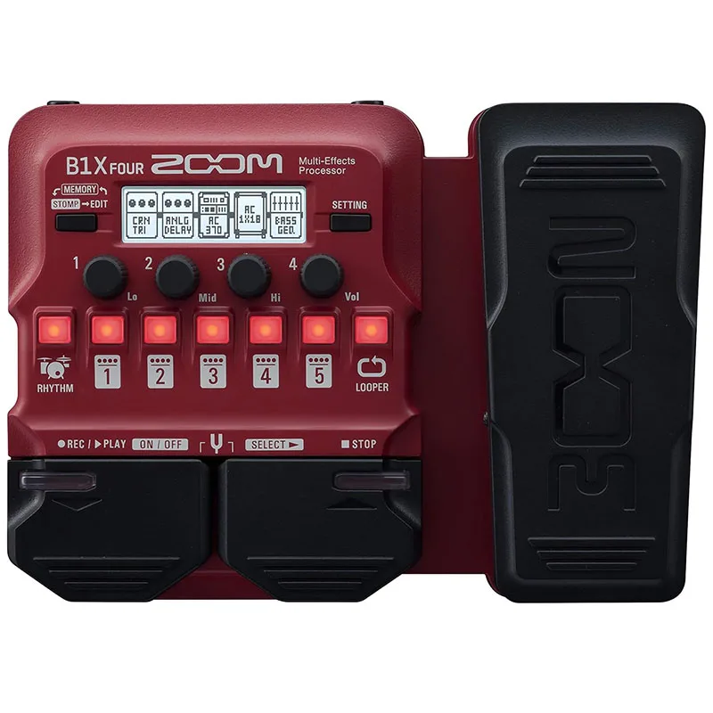 

Zoom B1X FOUR Guitar MultiEffects Processor with Expression Pedal