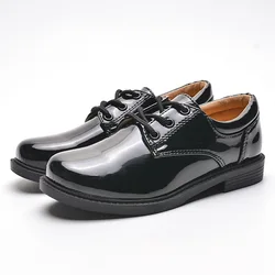 туфли Pointed Toe Soft Sole Kid Shoes Student Performance Shoes British Style Baby Shoes 23 Boy Shoes Leather Shoes zapatos niño