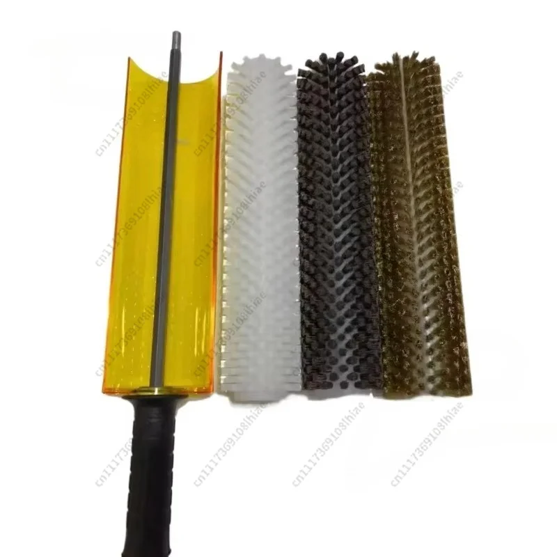 Electric Ski Roto Brush Set -Copper Wire, Snowboard Waxing Roller Brushes