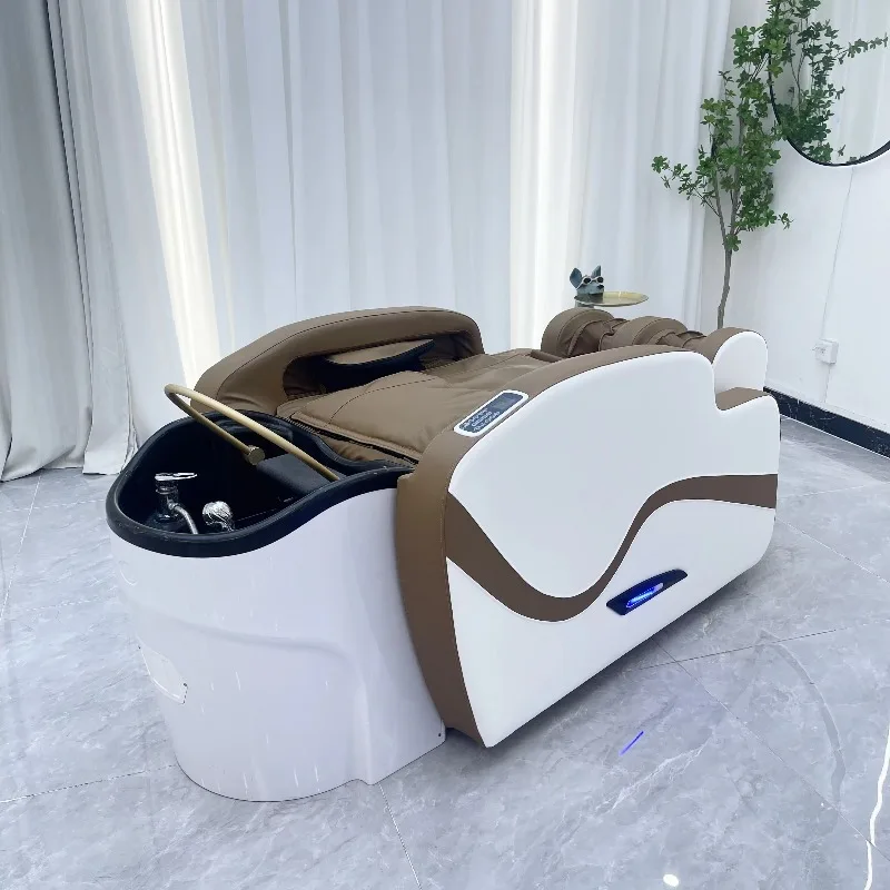 Hair Washing Chair Modern Spa Head Salon Hair Washing Head Spa Therapy Chinese Thai Shampoo Massage Bed