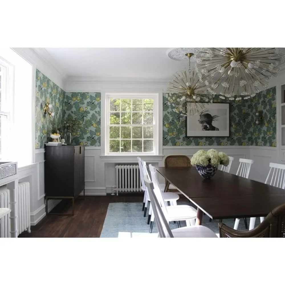 Lustre pendente Lustre de oito luz 20 polegadas de largura por 24 polegadas Acabamento de latão de alta idade - Instalação lustre suspenso