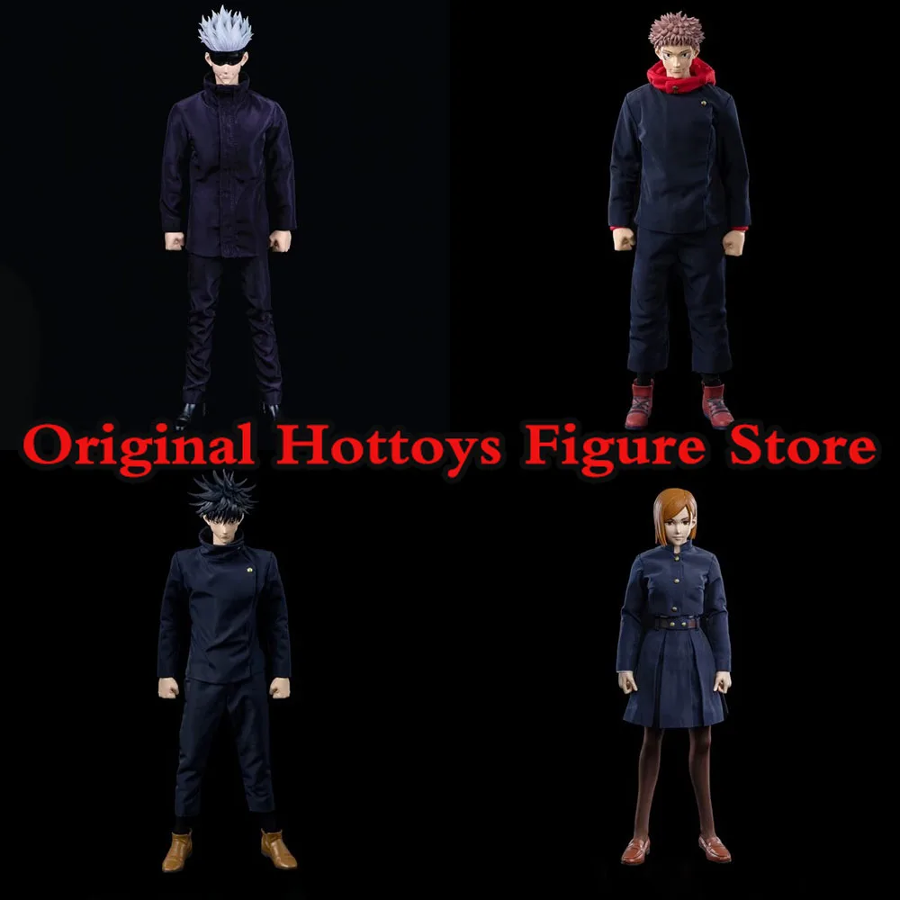 Threezero 1/6 Soldier Satoru Gojo Kugisaki Nobara Fushiguro Megumi Itadori Yuji Jujutsu Kaisen Full Set 12'' Action Figure Toys