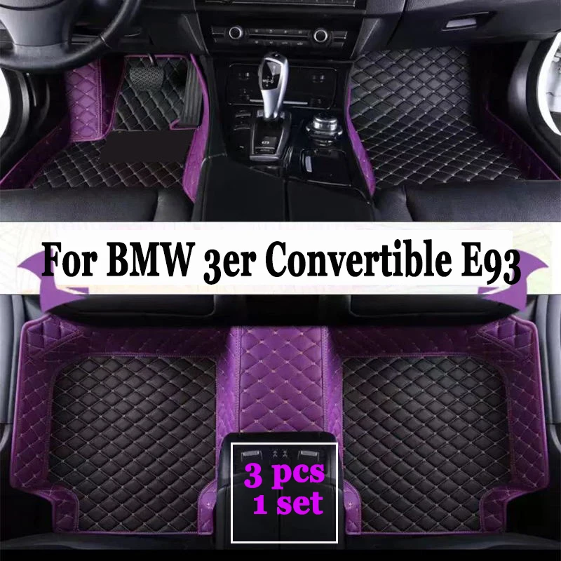 

Custom Car Floor Mats For BMW 3er Convertible E93 2005-2013 Years Auto Carpets Foot Coche Accessories