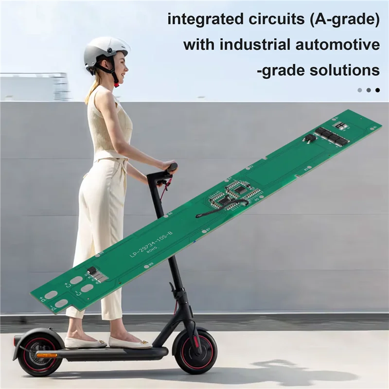 

2X 10 Strings Of 36V Three Yuan 20A Rechargeable Electric Scooter 18650 Lithium Battery Pool Protection Board