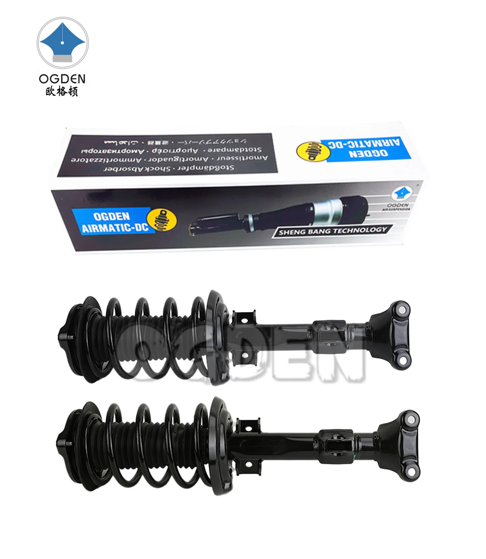 OGDEN 2PCS For Mercedes Benz C E-Class front left+right spring shock absorber 204 207 2010-2016 2043200900 2073231100