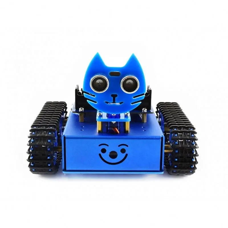 KitiBot Starter Tracked Robot Building Kit Based on BBC micro bit (optional)