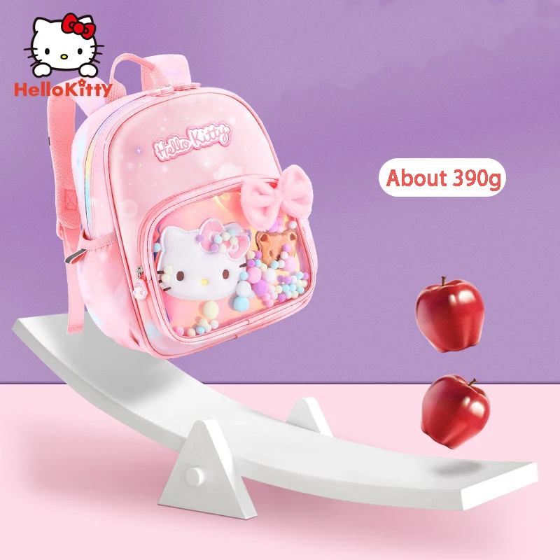 Miniso Hello Kitty Cinnamoroll Kuromi plecak dla dziewczynek duże dzieci Cartoon śliczny tornister przedszkole szkolna torba na książki prezenty dla