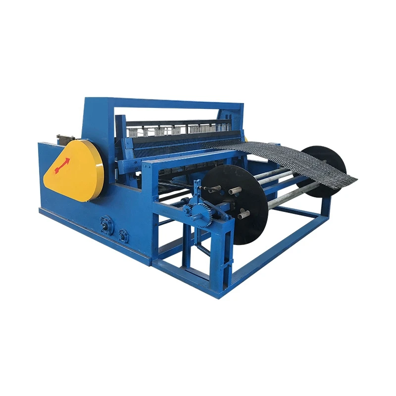 Deposit Price Semi Automatic Crimping Vibrating Screen Wire Mesh Making Machine Plain Weave Crimping Weaving Equipment
