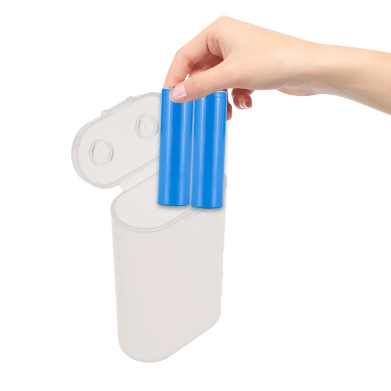 Hộp Đựng Pin Cho 2 Chiếc Pin 21700 Bảo Vệ Cửa Hàng Và Bảo Vệ Trang Sức Giọt