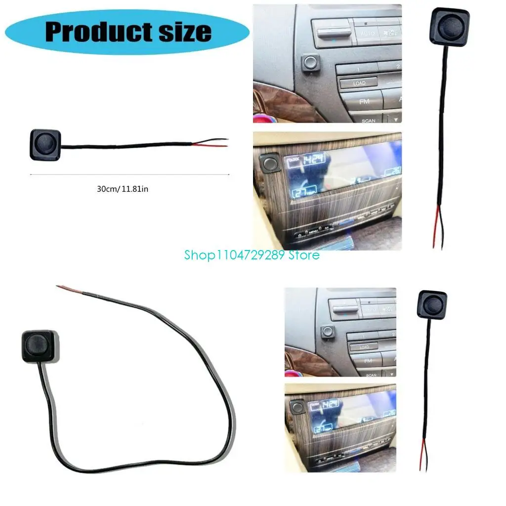 

D8KE Momentary Push Button Auto Modification Accessories On Offs Button Adhesive