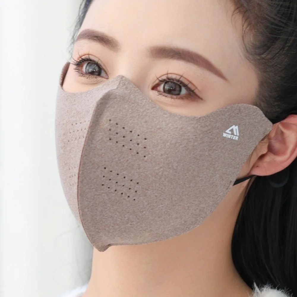 ใหม่Breathable WARM Mask WARM Traceless WindproofและCold PROOF Face Mask Anti Pollen Face Veilฤดูใบไม้ร่วงฤดูหนาว