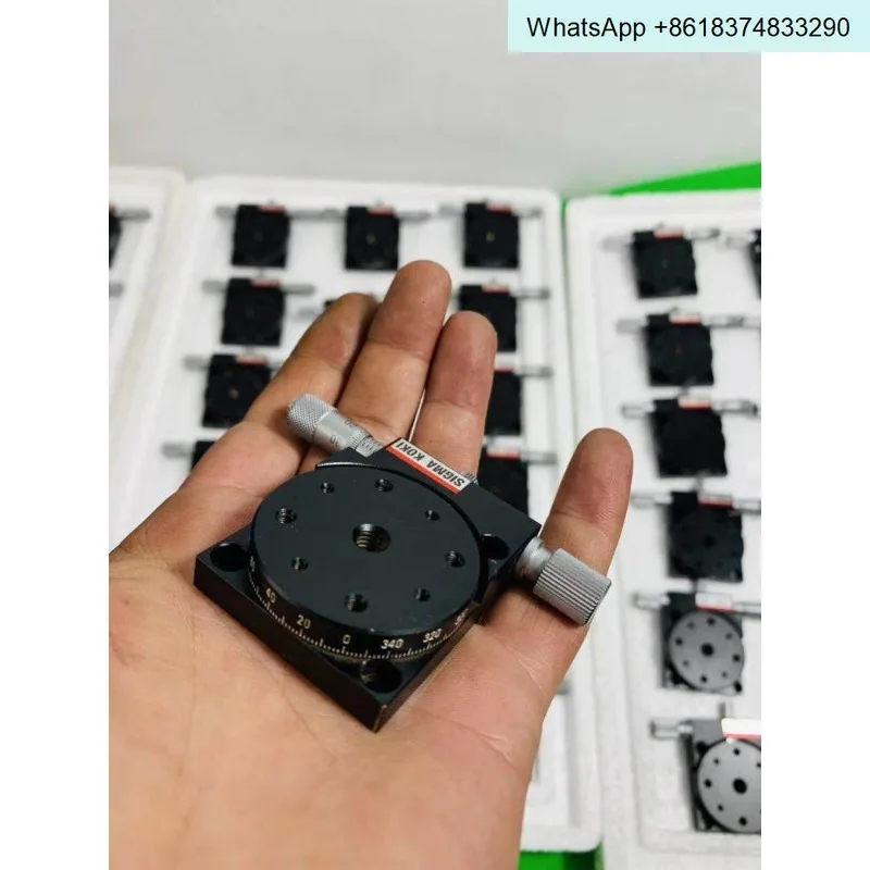 Imported manual indexing disc, rotating platform 40 rotary table SIGMA KSP-406M brass material