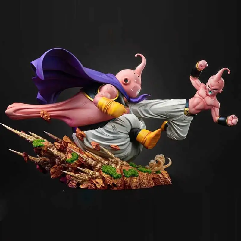 

Коллекционная фигурка GK: Сцена битвы Буу из аниме Dragon Ball, модель для декора рабочего стола, аниме-модель, игрушка, подарок для мальчика