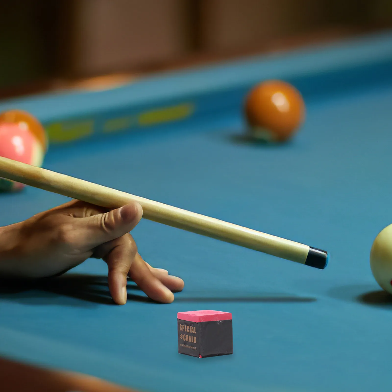 

24Pcs Premium Billiard Cue Chalk Increase Friction Prevent Skid Improve Hit Rate Pool Table Accessories for Home Bar Tournament