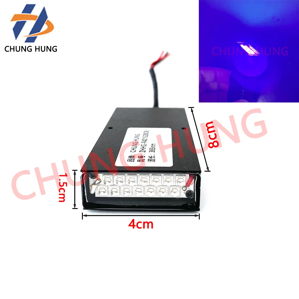 Fan cooling UV LED curing lamp for Epson modified UV printer wall printing UV ink curing and drying lamp