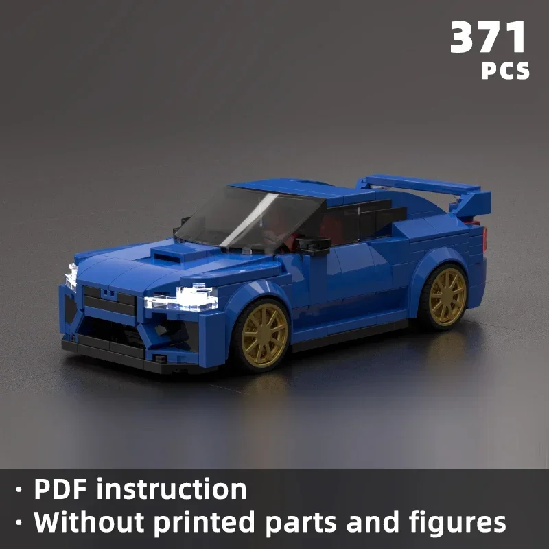 كتل السرعة فكرة هدية السيارة الخارقة Moc الطوب هدية تصميم رائع سيارة رياضية الطوب السوبر سباق السيارات الرياضية