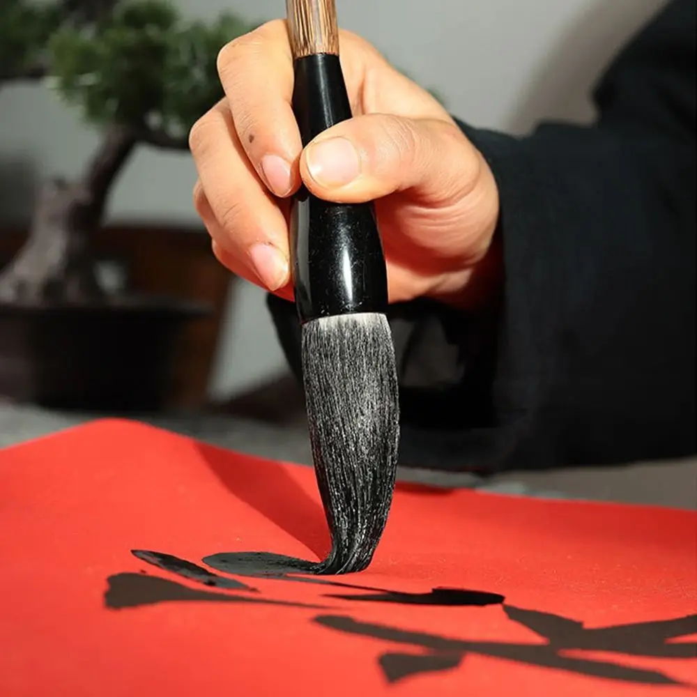 For Art Bamboo Student Artist Stage Show Drawing Calligraphy Brushes Couplets Brush Writing Brush Oversize Chinese Brushes
