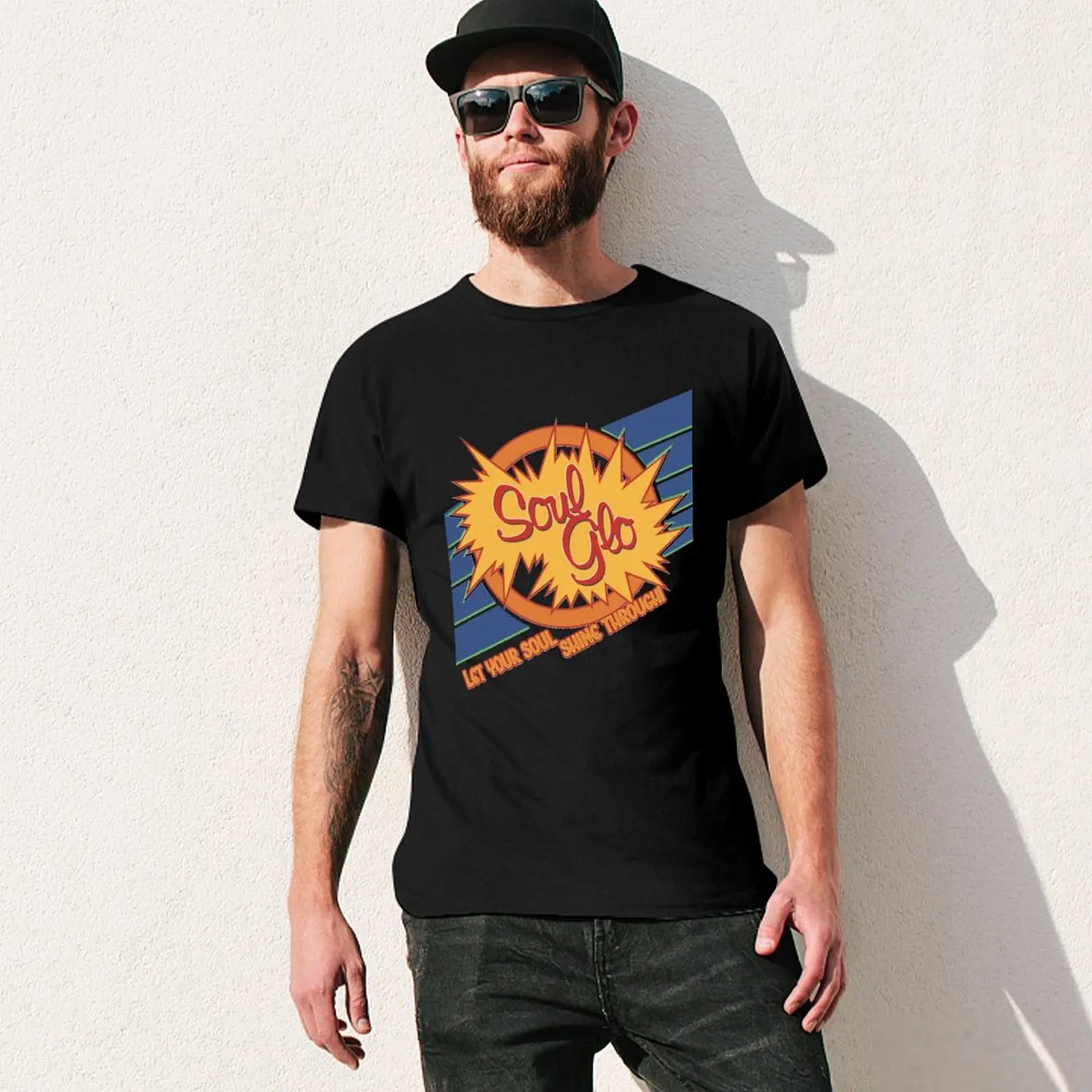 Soul Glo T-shirt heavyweights boys animal print sublime blacks t shirts men