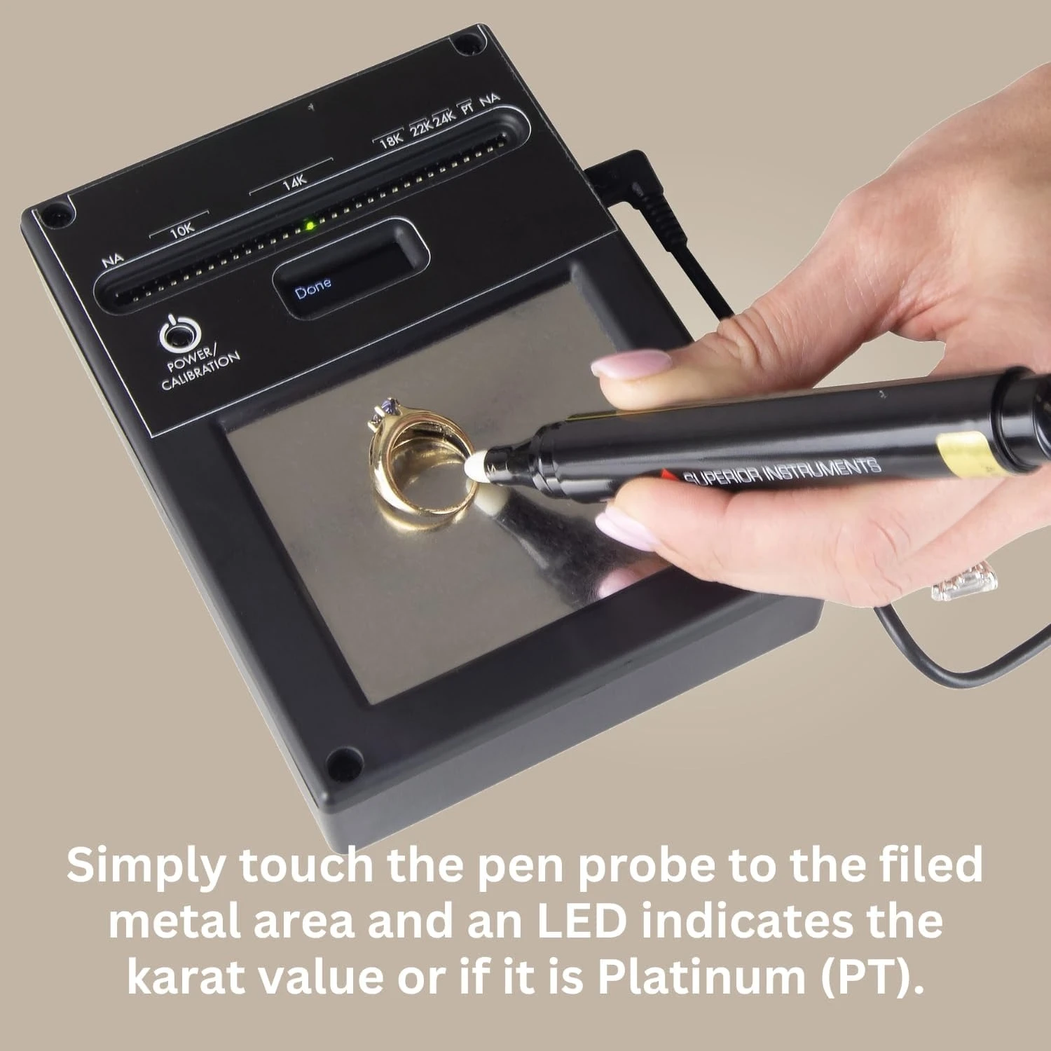 محلل اختبار الذهب |   جهاز اختبار الذهب والبلاتين عالي الجودة محمول ومدمج ودقيق |   أداة المجوهرات الدقيقة · رائجة البيع