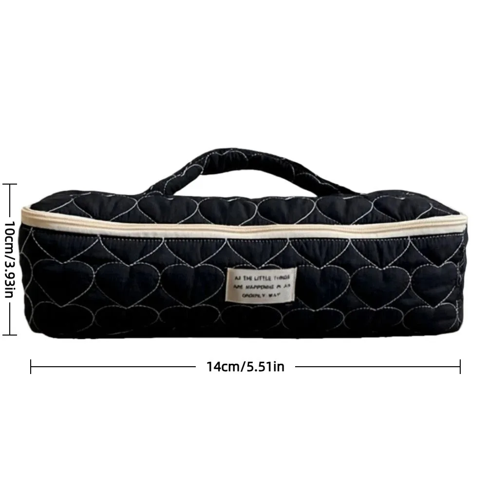 Fashion Large Capacity Hair Dryer Storage Bag Portable Travel Design Cosmetic Bag Zipper Durable Makeup Case Women