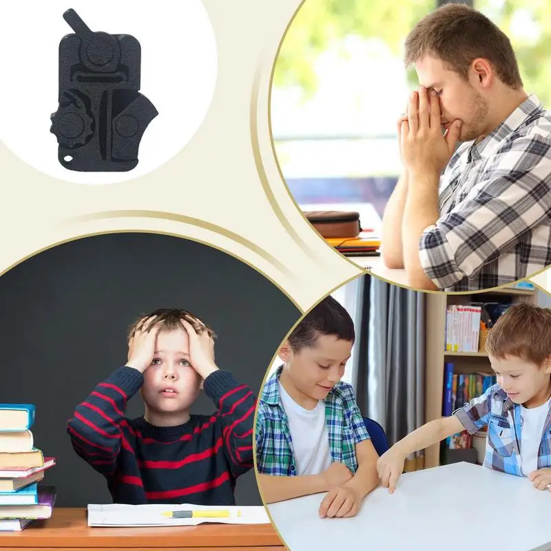 3d impresso brinquedos fidget engraçado engrenagem cubo brinquedos sensoriais para crianças adultos alívio do estresse brinquedo mecânico anti-stress presentes para o aniversário