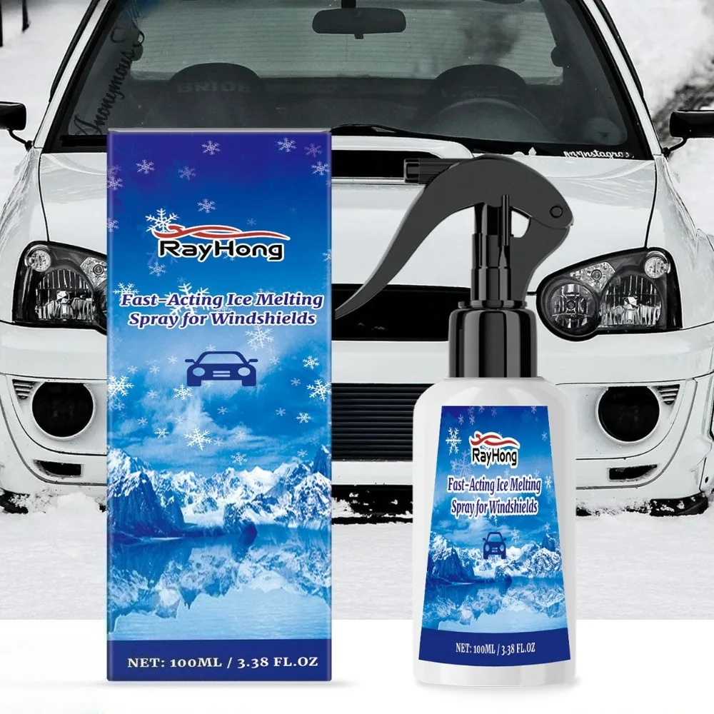 

Спрей для облучения автомобиля, очистка лобового стекла автомобиля, демистирование, облучение, быстрый спрей для плавления снега