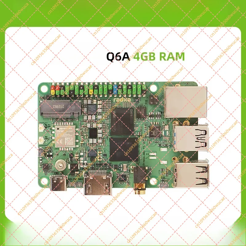 for Dragon Q6A Edge AI Board, Qualcomm QCS6490 12 TOPS NPU, LPDDR5 RAM