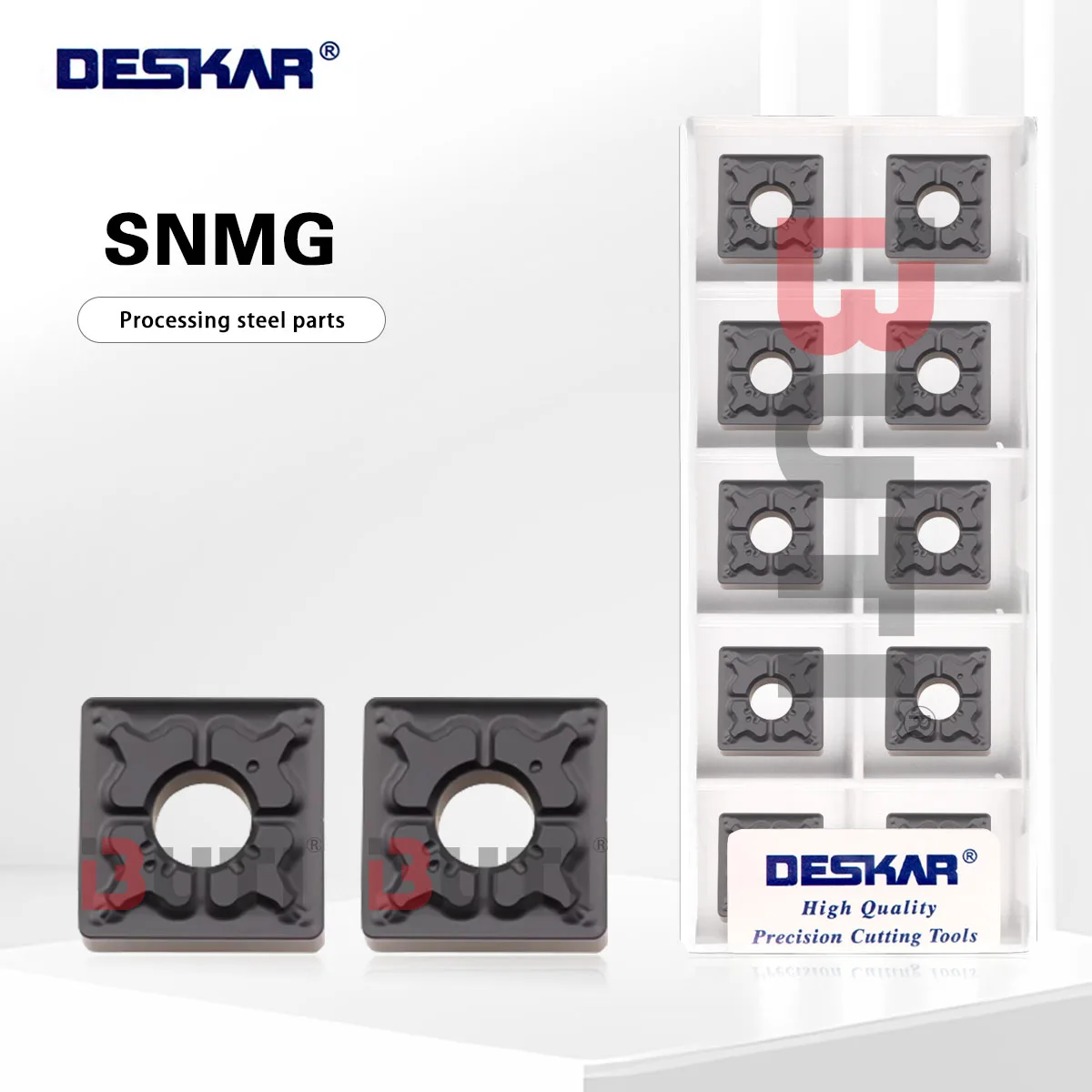 

DESKAR 100% оригинал SNMG120408 TM LF9218 Токарный станок с числовым управлением Режущие инструменты Серия SNMG Двухцветный режущий инструмент