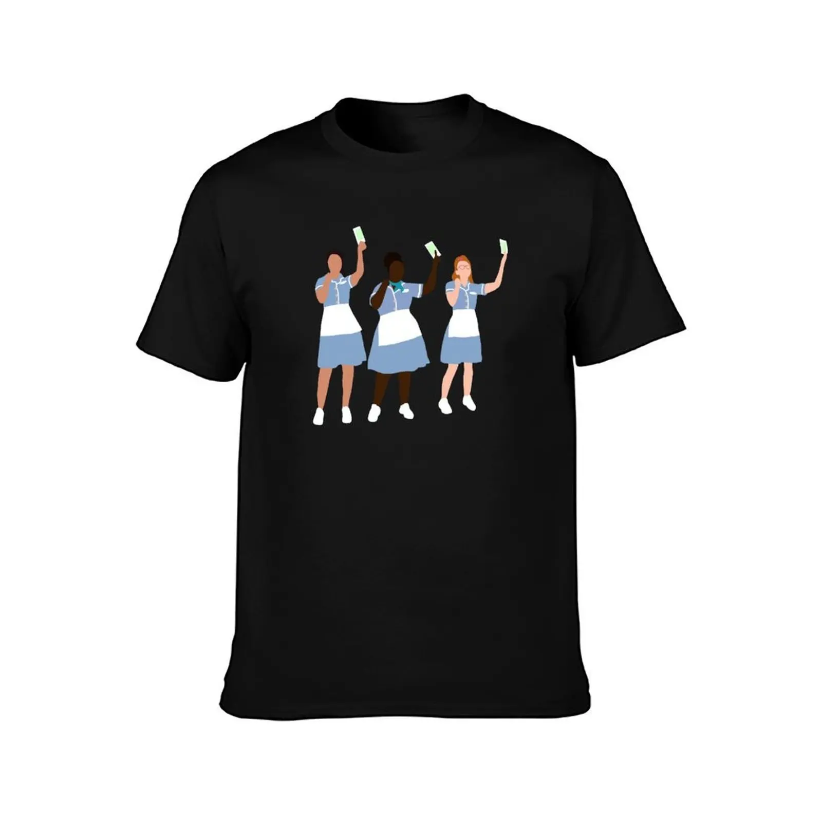 Opening up T-Shirt Casual Trendy Short Sleeve T-Shirt