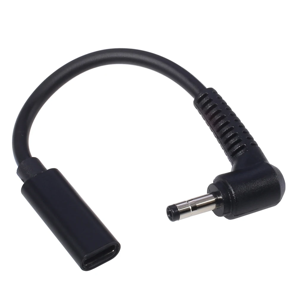 Type-C to 4.0x1.7mm DC PD Power Adapter Cable for DELL Vostro V 14 5460 5470 5480 5560 4539 5539 5439 Laptop Charger 65w