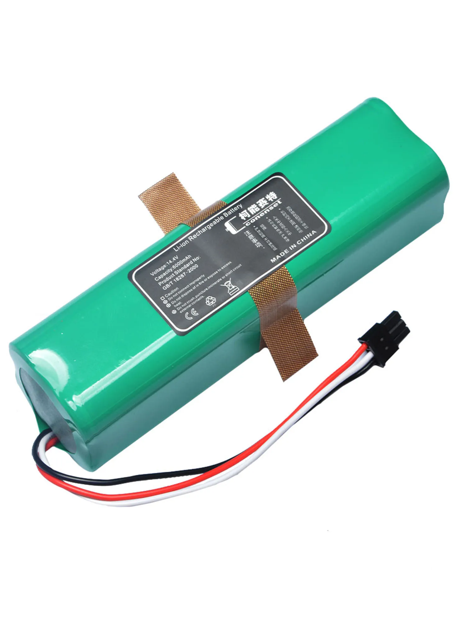 Bateria de substituição de 14.4v 6000mah para neabot q11 tosmoc t3 aspirador de pó robótico acessórios peças