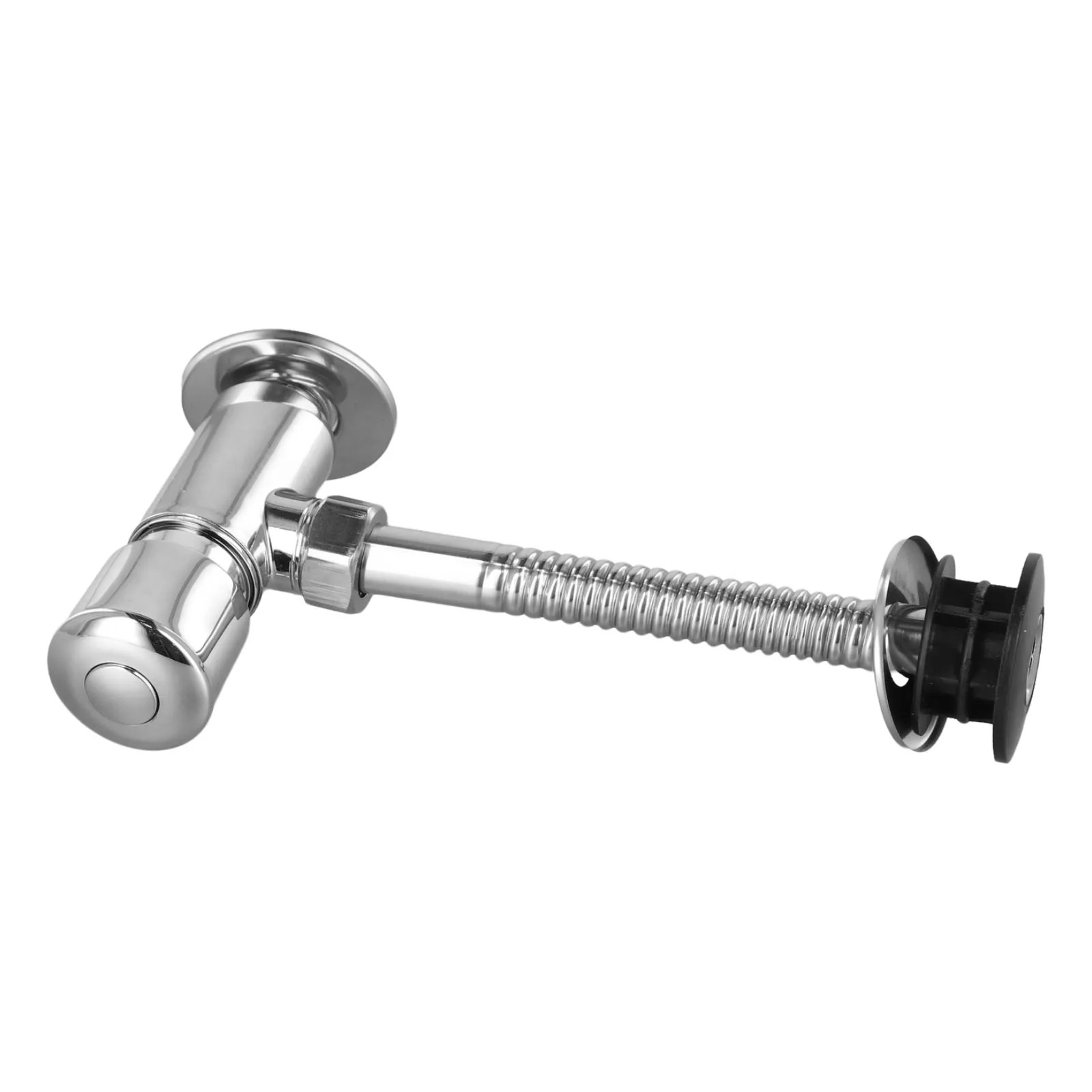 Bathrooms Closestool Drainage Valve Different Hand Press Practical Public Toilets Simple Appearance Flush Valve