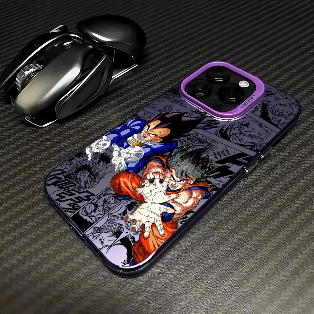 D-Dragons B-Balls Gokus Vegetas Case for iPhone 13 XR 14 Pro 15 Plus 11 Pro Max 12 Pro X XS Max TPU Silicone Soft Cover Back 