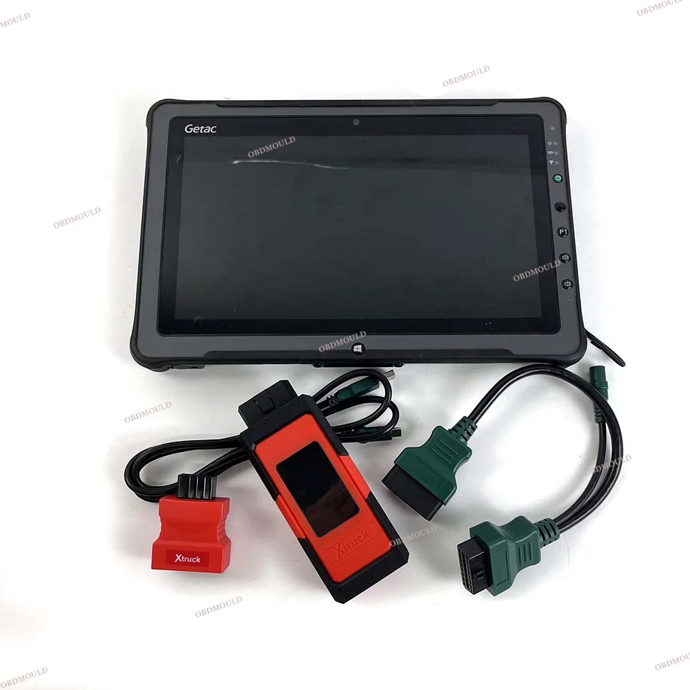 

F110 Tablet with X Truck X003 Plus with 8 Pin Vocom Cable Multi-brand Diagnostic Equipment Intelligent Diagnostic Scanner Tool