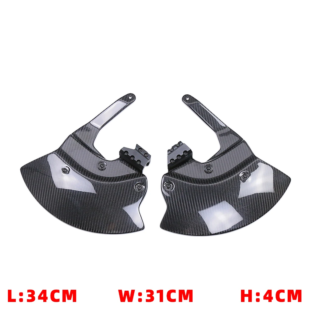 Тормозные аэродисковые колеса, защитные чехлы из настоящего 3K углеродного волокна, принадлежности для мотоциклов для BMW S1000RR R M1000RR M1000R S1000XR M1000XR