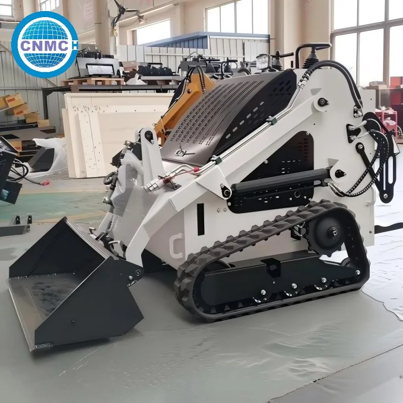 

CNM-T460 Mini Crawler Skid Steer Loader Compact Stand-on Skid Steer Loader CE Euro 5 Certified Customized Skid Steer for Farm