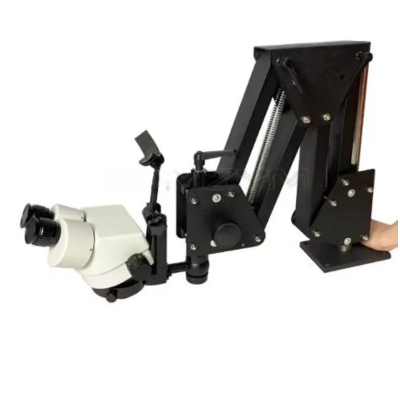 7X-45X Microscope with Stand for Jewelry Optical Tools Super Clear Microscope with Flexible Stand Diamond Setting